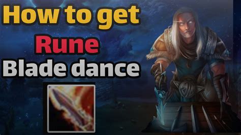 Blade of dancing runes